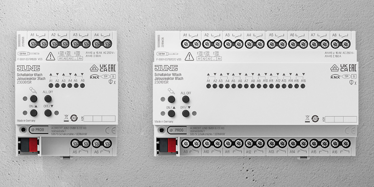 KNX Schalt- und Jalousieaktoren bei Kops Elektrotechnik in Augsburg