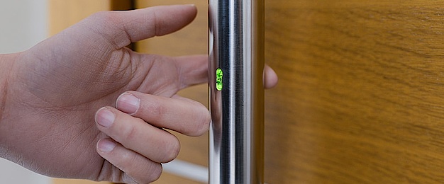 Zutritts­kontrolle bei Kops Elektrotechnik in Augsburg