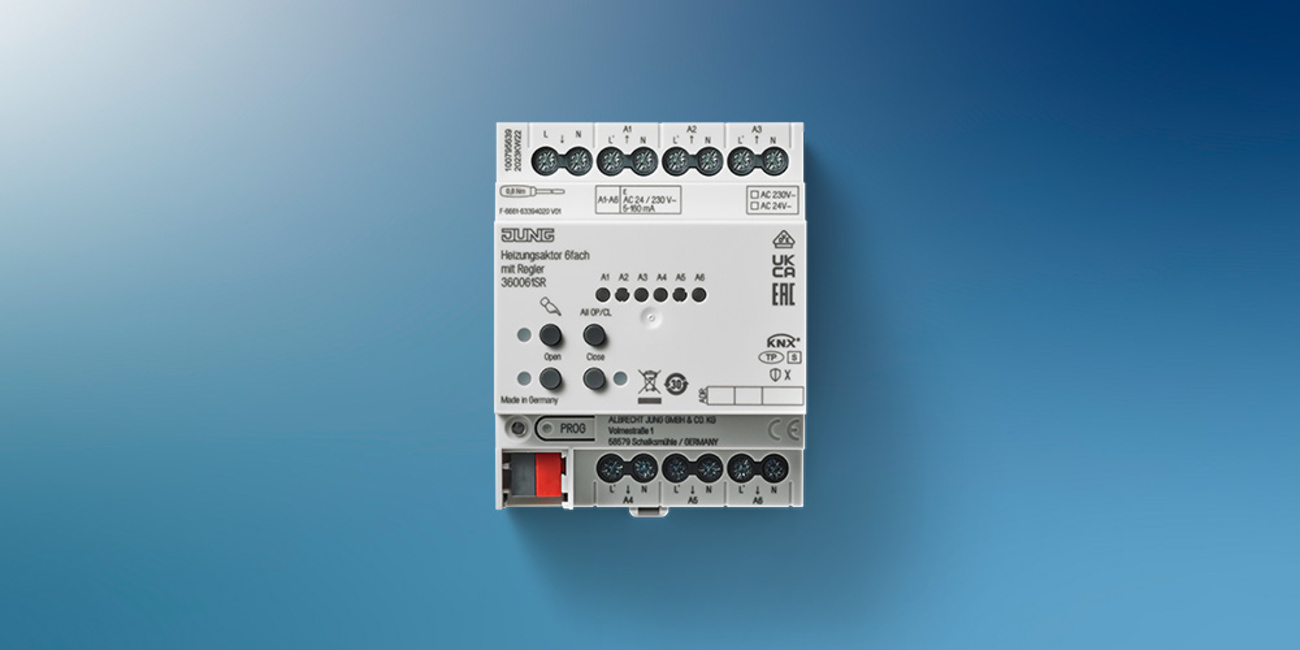 KNX Heizungsaktor 6-fach bei Kops Elektrotechnik in Augsburg