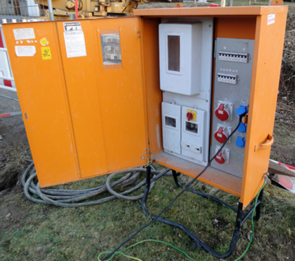 Baustromkasten bei Kops Elektrotechnik in Augsburg