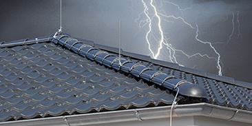 Äußerer Blitzschutz bei Kops Elektrotechnik in Augsburg