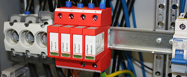 Über­spannungs­schutz bei Kops Elektrotechnik in Augsburg